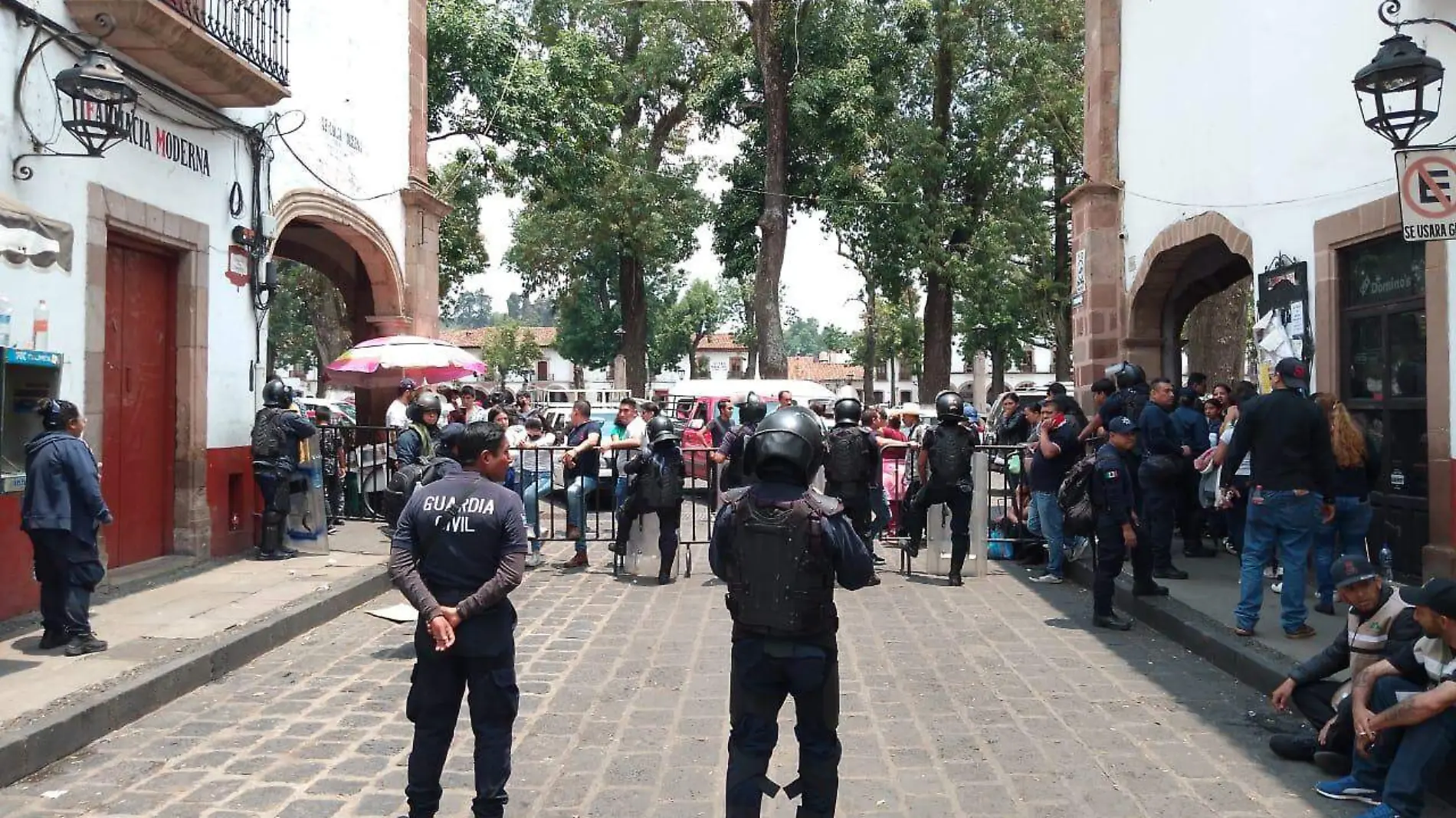 Bloqueos Pátzcuaro